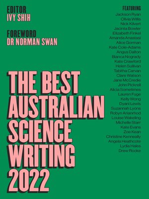 cover image of The Best Australian Science Writing 2022